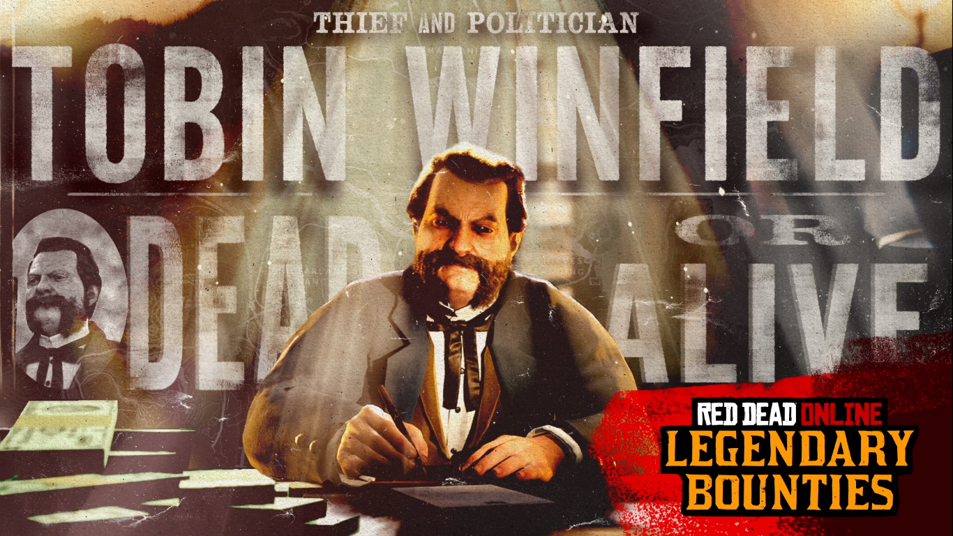 Тобин Уинфилд - Новый легендарный преступник в RDO