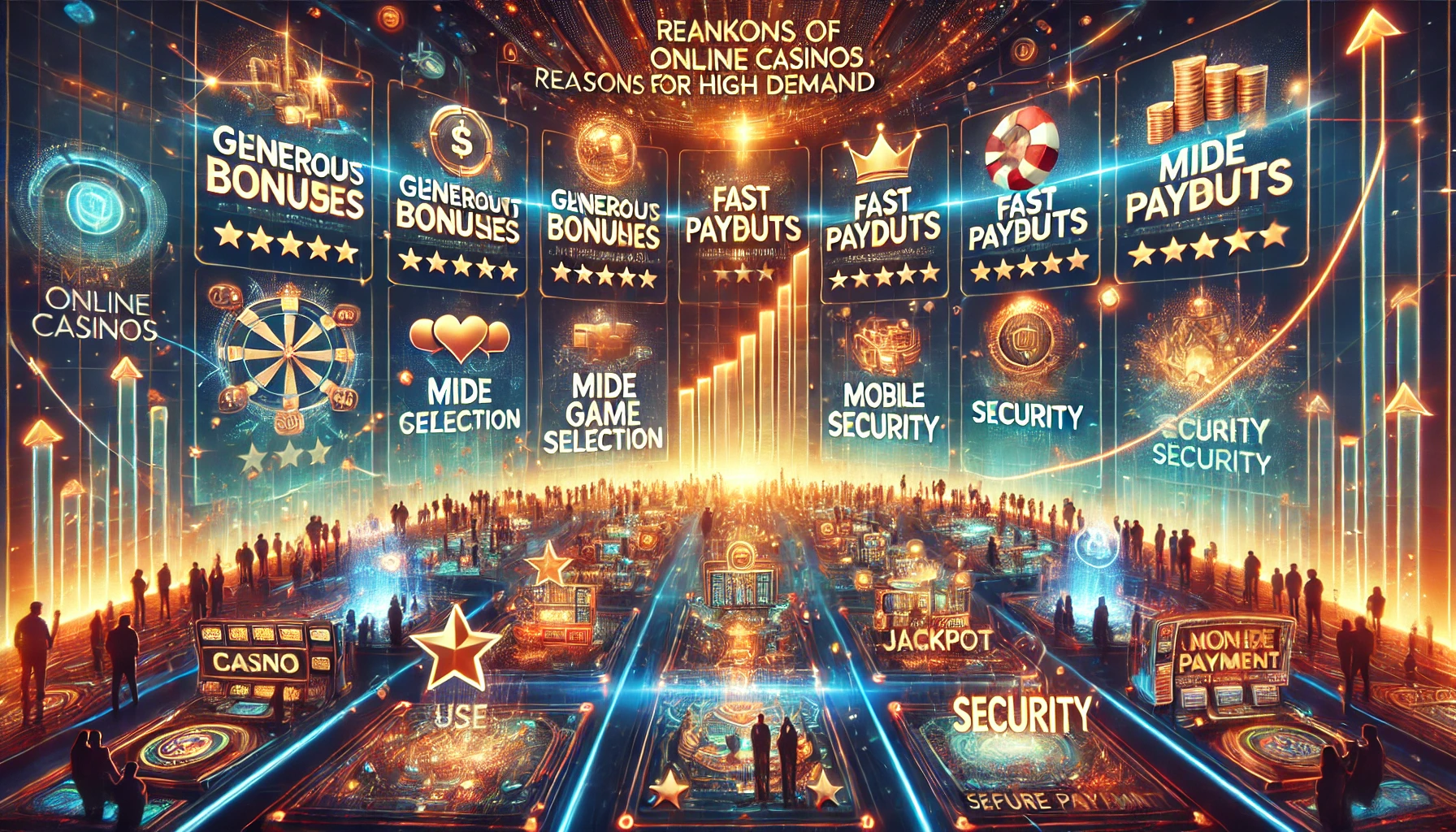 Рейтинг популярных интернет-казино: причины высокого спроса