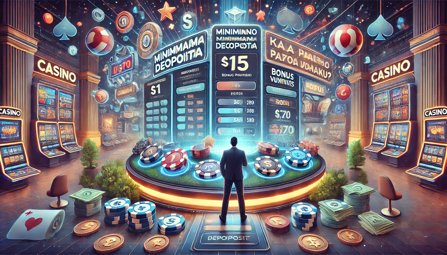 Казино с минимальными депозитами: как выбрать надежную площадку?
