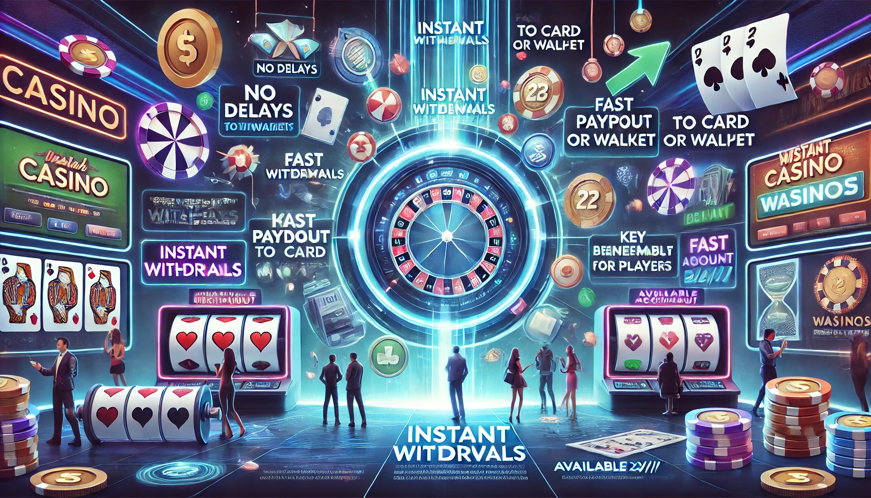 Веб-казино с моментальным выводом: основные преимущества для игроков