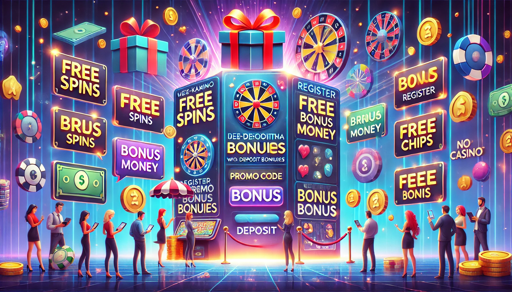 Веб-казино с бездепозитными бонусами: виды и способы получения