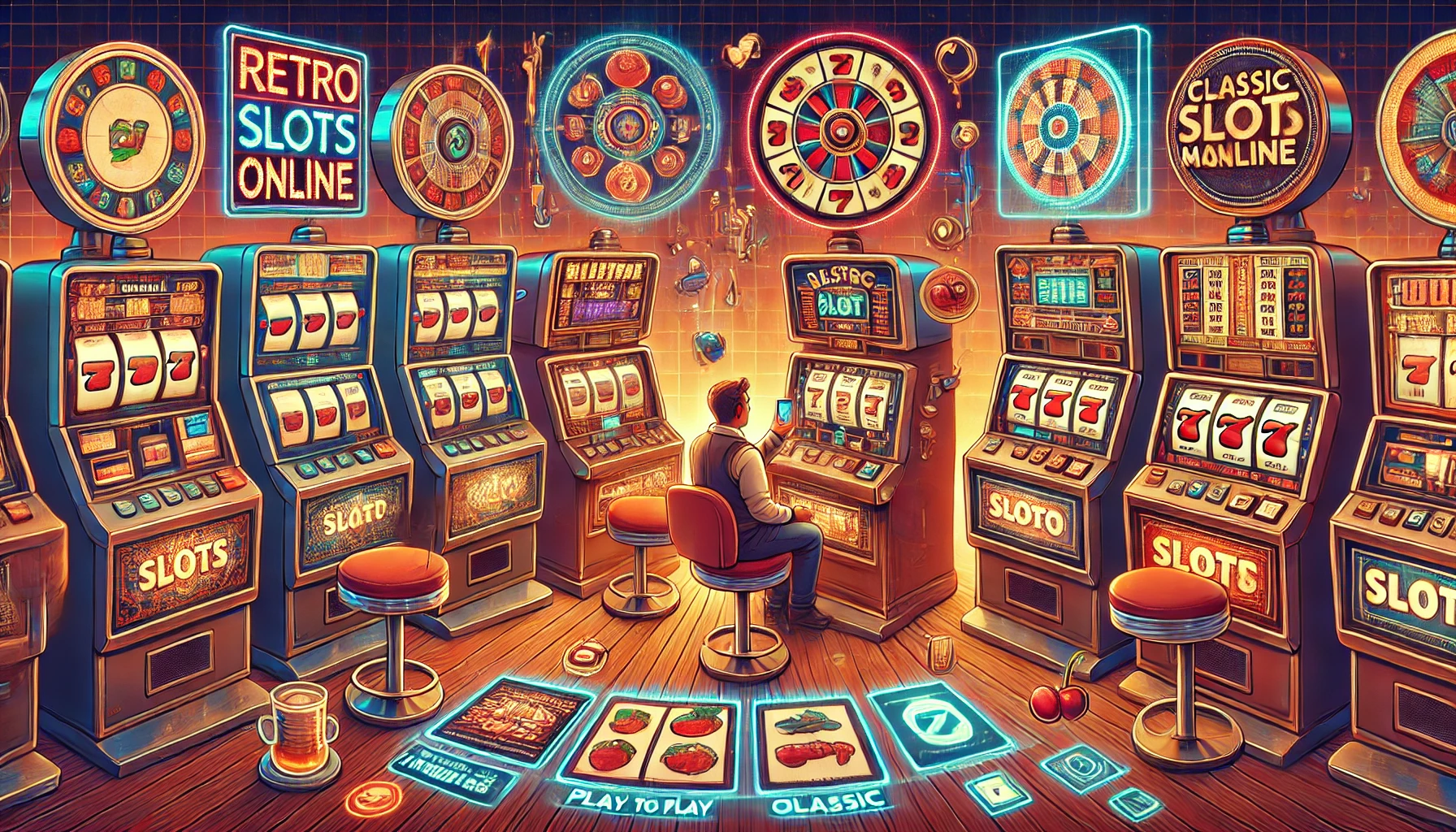 Старые игровые автоматы: где играть в ретро-слоты онлайн?